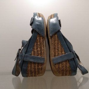 Leather Wedge, Platform Shoes